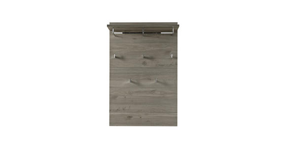 GARDEROBENPANEEL in 84/128/29 cm - Eichefarben, Basics, Holzwerkstoff (84/128/29cm) - Carryhome