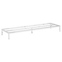 FUßGESTELL - Chromfarben, Basics, Metall (134,6/13/39,5cm)