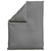 BETTDECKENBEZUG KNITTED JERSEY Jersey 155/220 cm  - Grau, Basics, Textil (155/220cm) - Schlafgut