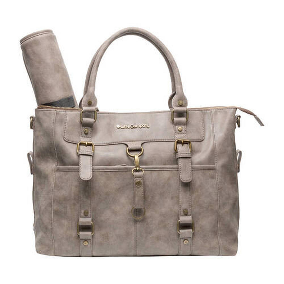 TORBA ZA PREVIJANJE  Little Company   - taupe, Trend, tekstil/plastika (45/17/32cm)