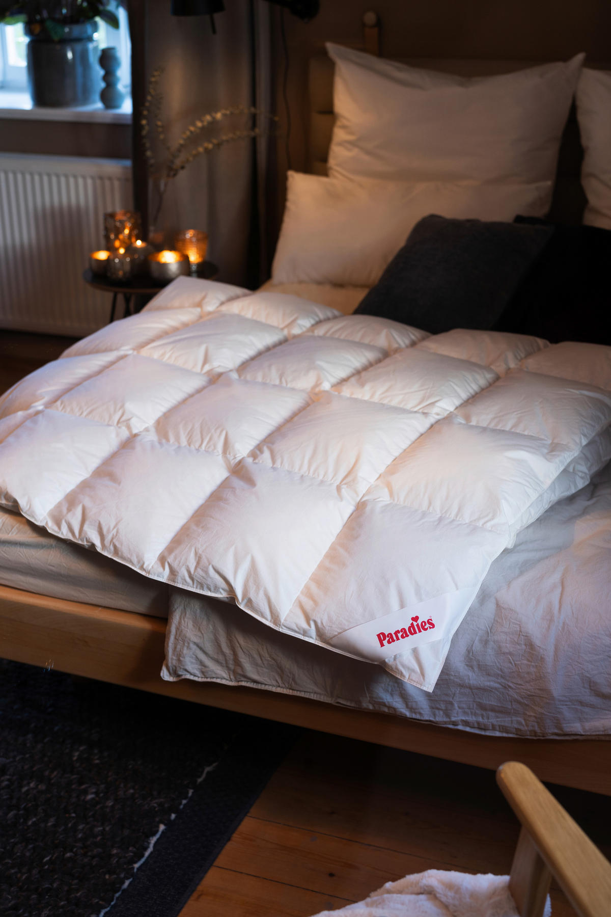 GANZJAHRESDECKE  135/200 cm  Baumwolle  - Weiß, Basics, Textil (135/200cm) - Paradies