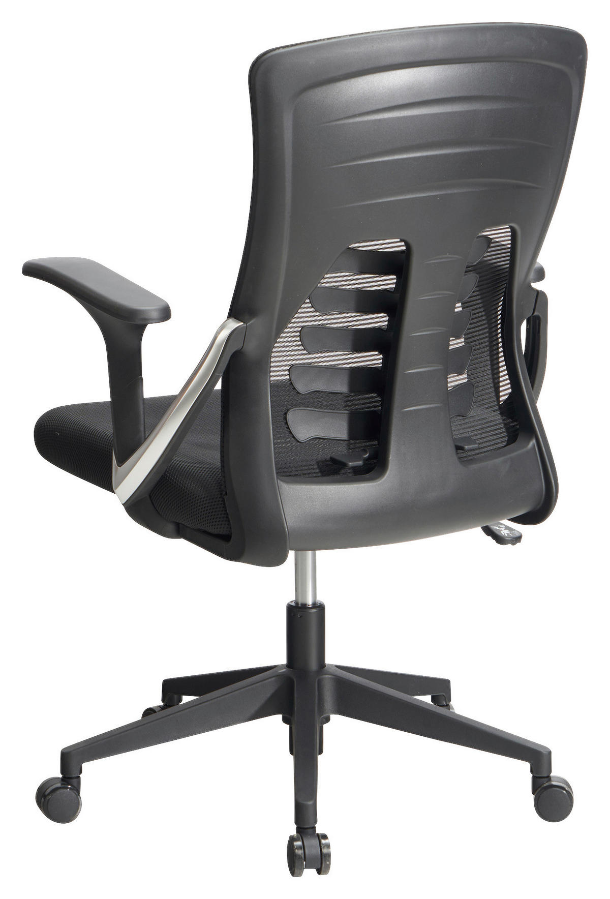 STOLICA OKRETNA  crna  tekstil  - crna, Design, tekstil/plastika (65/104/65cm) - MID.YOU