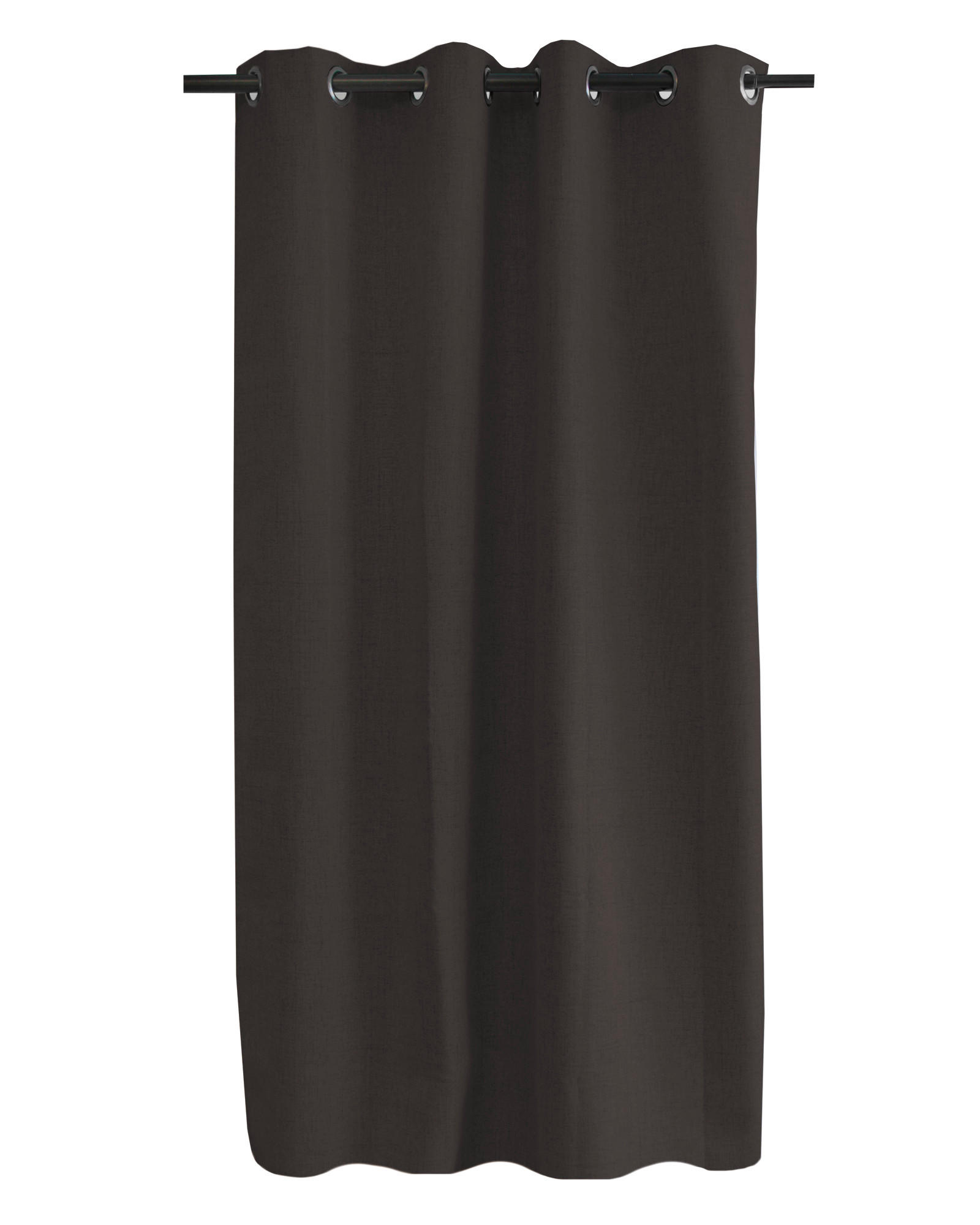 VERDUNKELUNGSVORHANG  black-out (lichtundurchlässig)  135/260 cm   - Dunkelgrau, Basics, Textil (135/260cm)