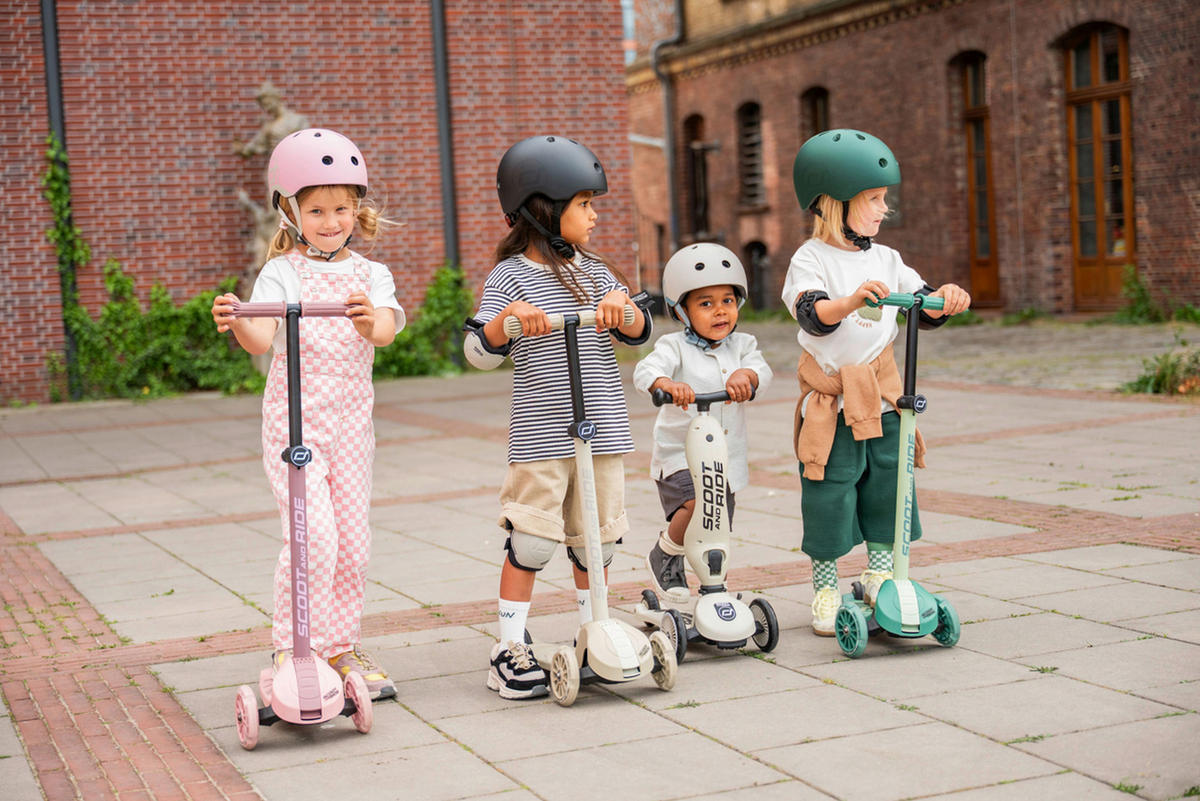 KINDERSCOOTER Highwaykick 3 S  - Hellrosa, Basics, Kunststoff (27/58/57,5cm) - Scoot and Ride