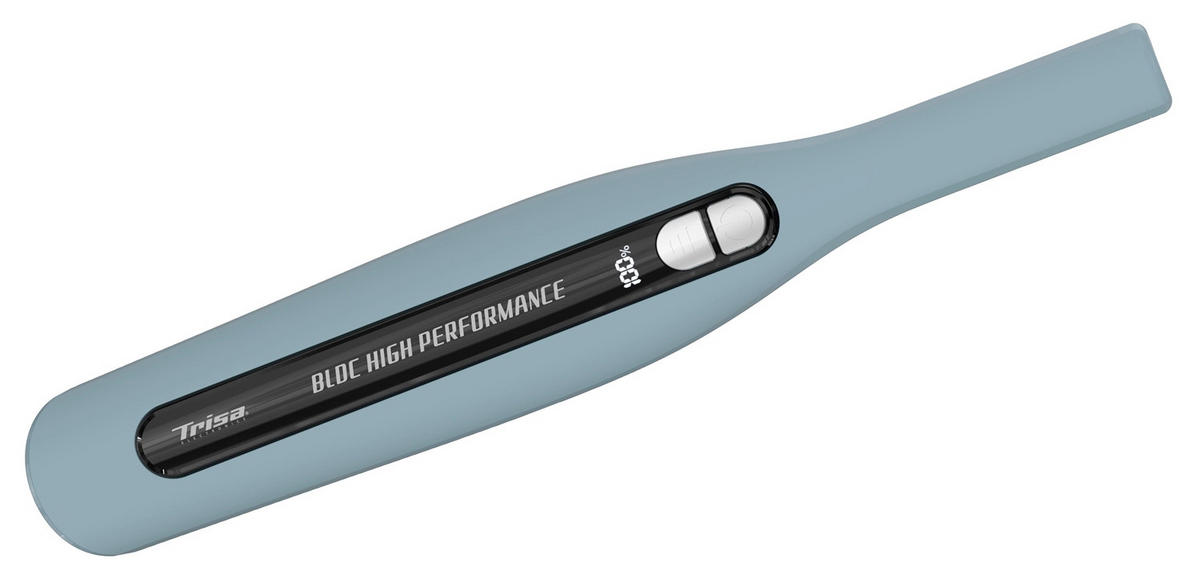 AKKU-HANDSTAUBSAUGER - Graublau, Basics, Kunststoff (45,5/7/8cm) - Trisa Electronics