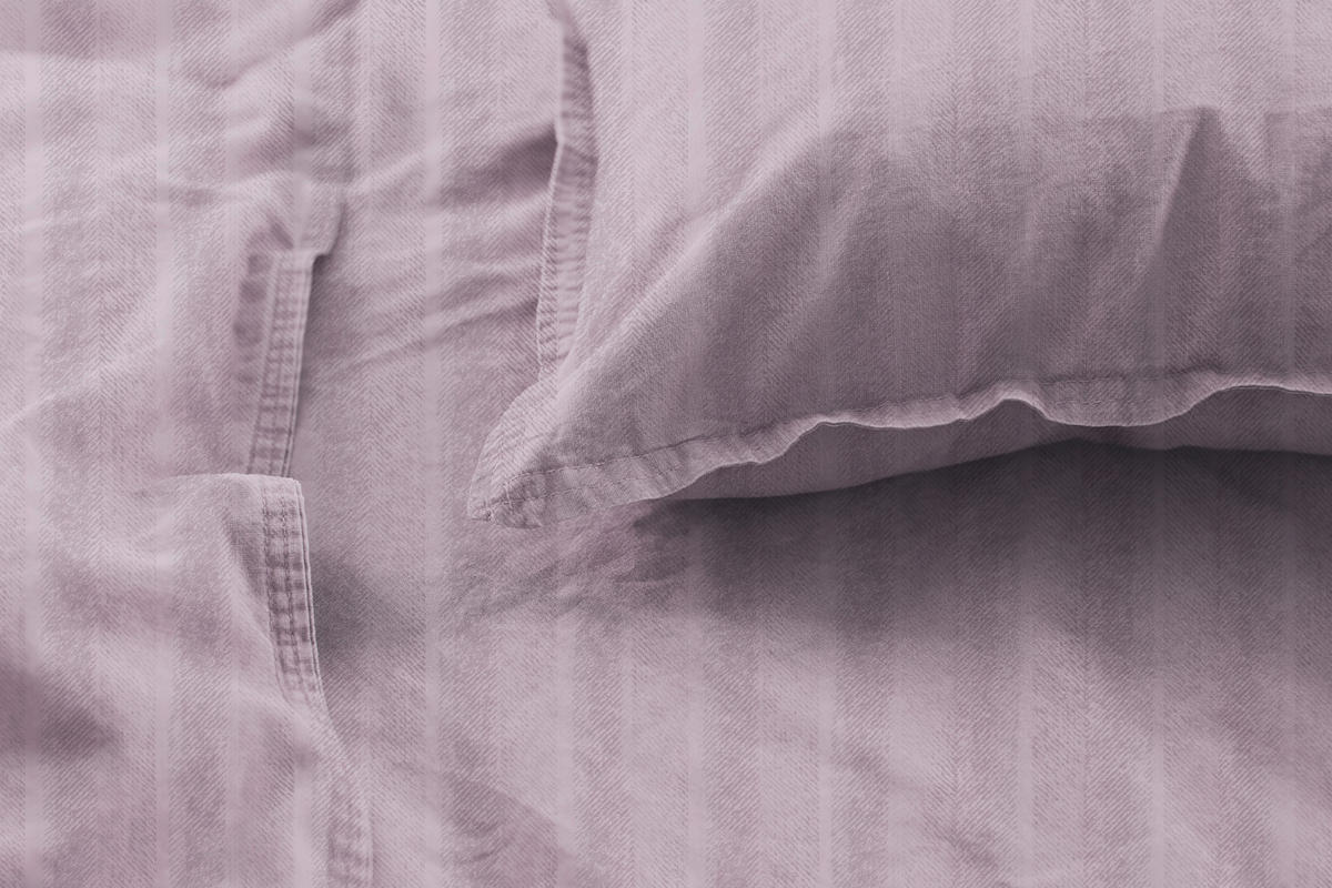 POVLEČENÍ, renforcé, fialová, 135/200 cm - fialová, Basics, textil (135/200cm)