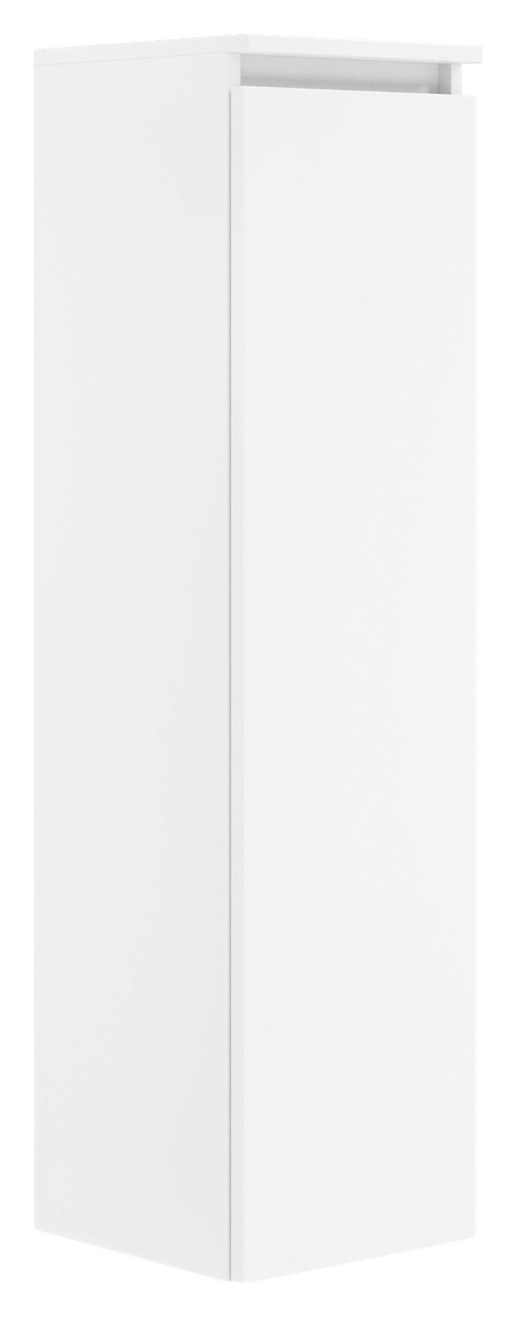 BADEZIMMER  in 122,4 cm  - Weiß Hochglanz/Weiß, KONVENTIONELL, Holzwerkstoff (122,4cm) - Puris
