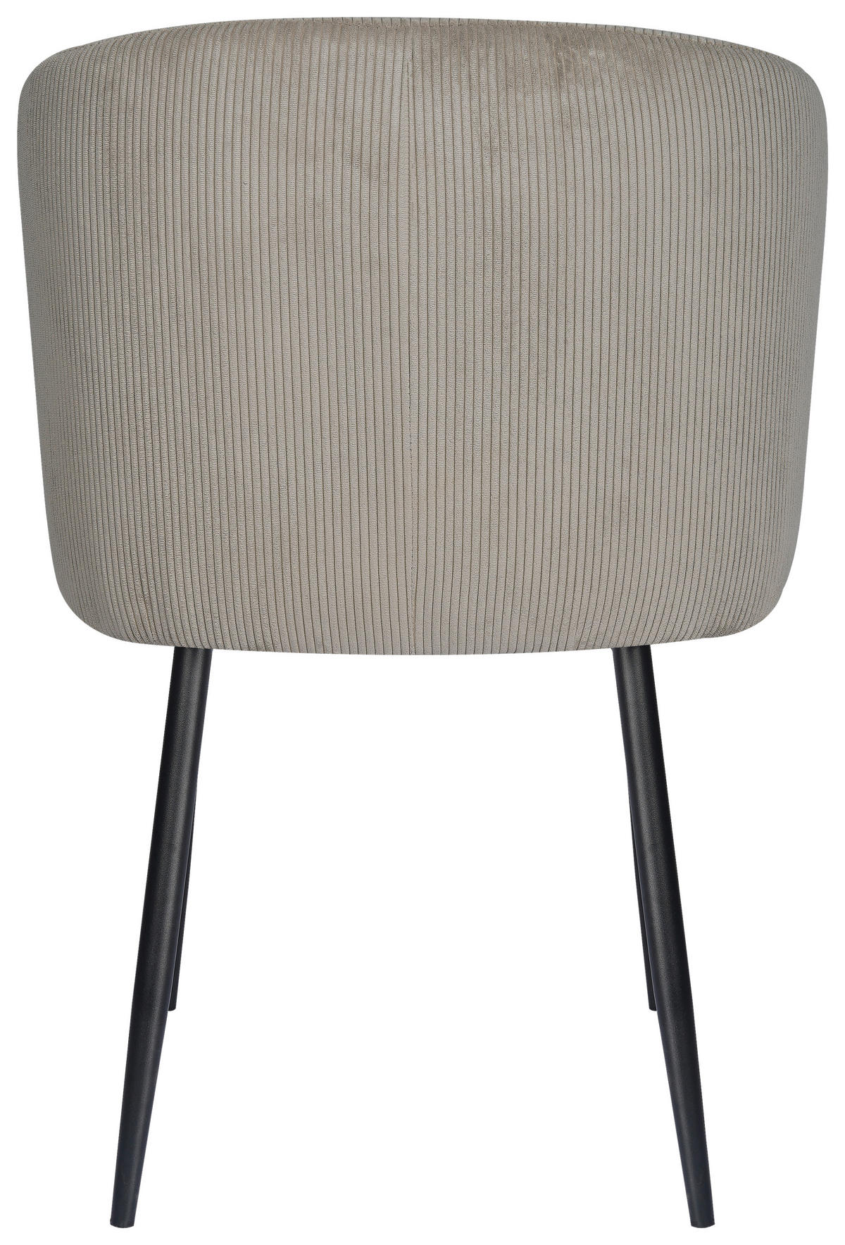 STUHL  Stoffauswahl Cord  Braun, Schwarz  - Schwarz/Braun, Design, Textil/Metall (56/78/59cm) - Stylife