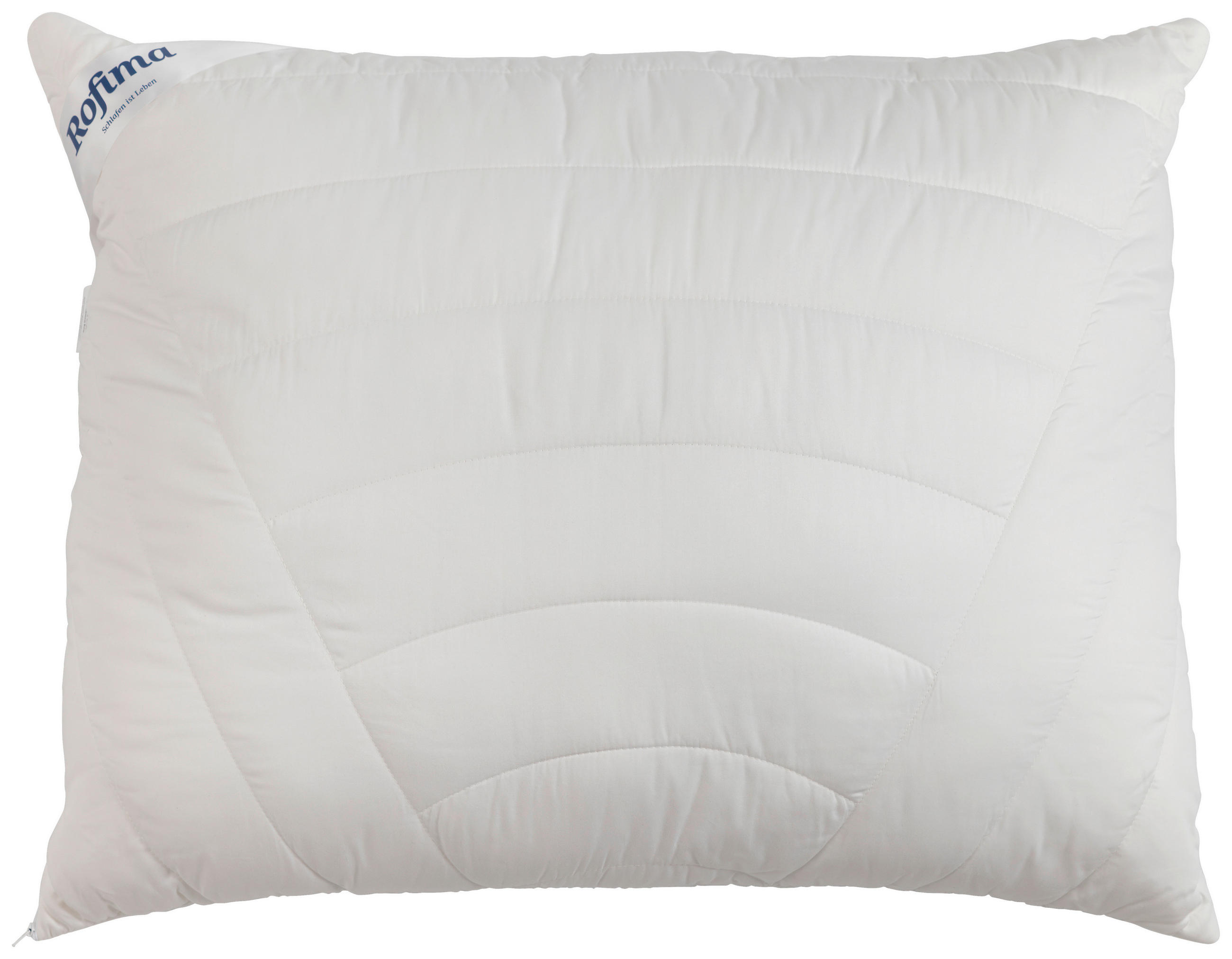 KOPFPOLSTER 70/90 cm  Bambus Balance  - Weiß, Basics, Textil (70/90cm) - Rofima