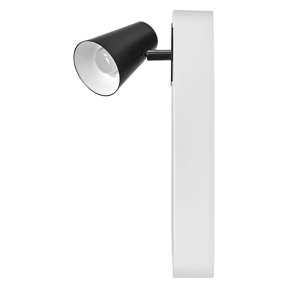 LED-WANDLEUCHTE 9/13,7/30 cm   - Weiß, Design, Kunststoff/Metall (9/13,7/30cm) - Osram