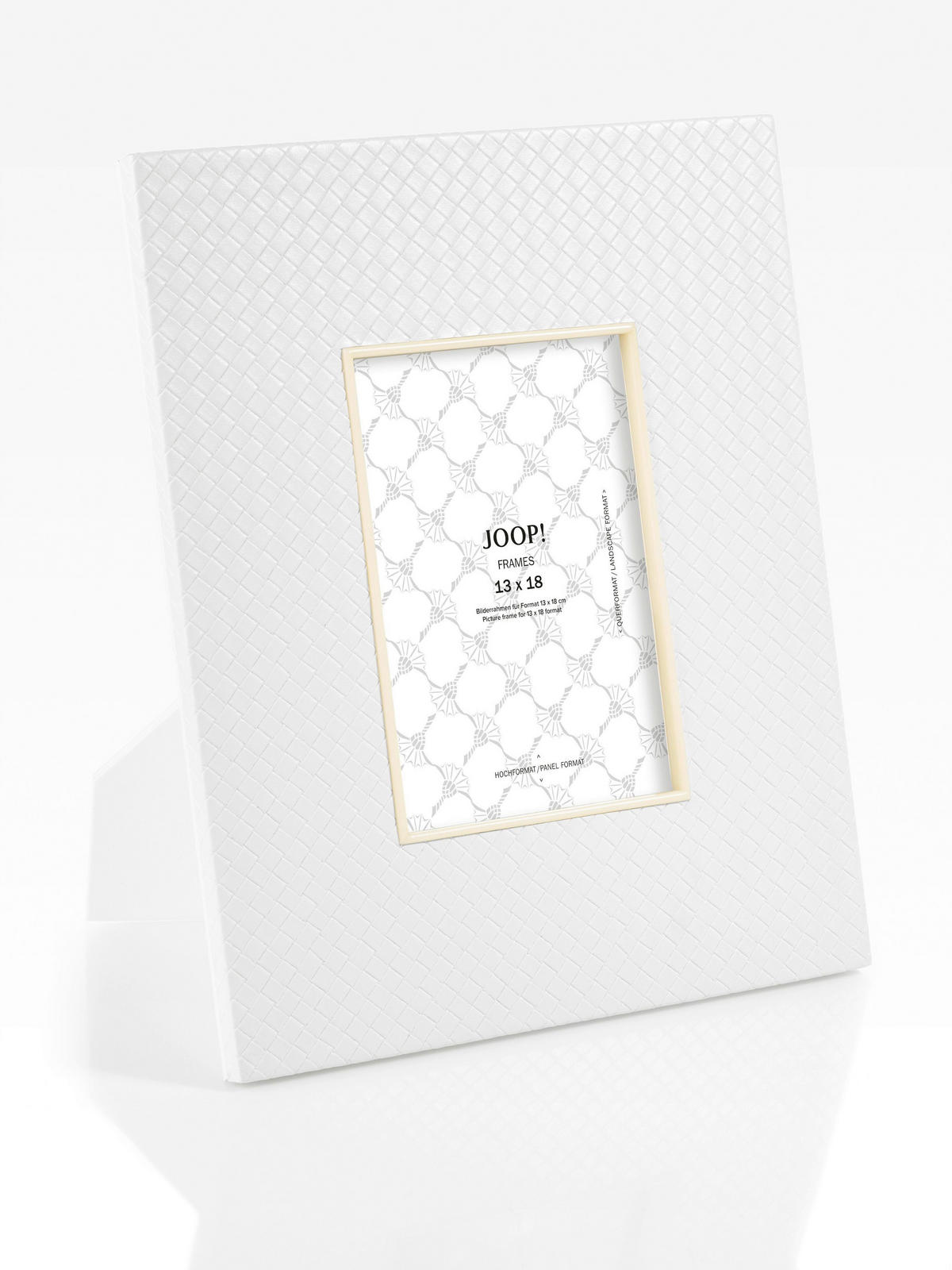 BILDERRAHMEN - Weiß, Design, Kunststoff (26,5/31,5/1,5cm) - Joop!