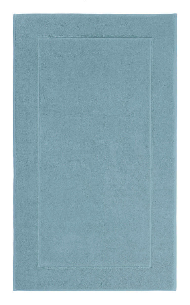 BADEMATTE London Pastellblau 60/100 cm  - Pastellblau, Basics, Kunststoff/Textil (60/100cm) - Aquanova