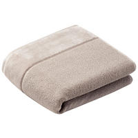 DUSCHTUCH 67/140 cm Pure  - Grau, Basics, Textil (67/140cm) - Vossen