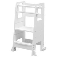 LERNTURM  - Weiß, Basics, Holzwerkstoff (56/47/91cm) - Jimmylee