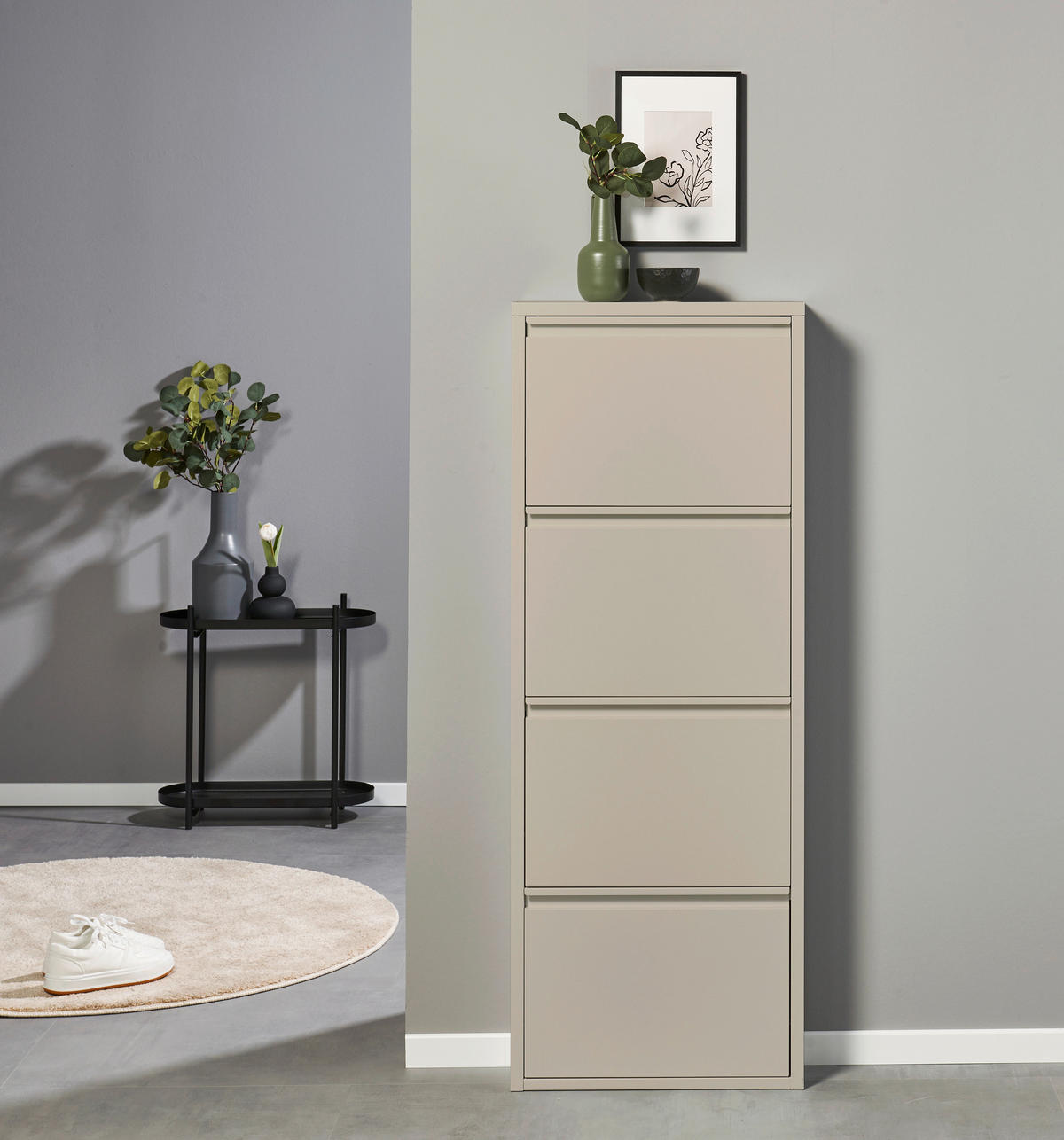 SCHUHKIPPER  in 51/137/16 cm  - Kaschmir, MODERN, Metall (51/137/16cm) - Boxxx