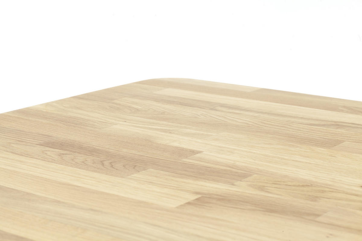 ESSTISCH Wildeiche massiv rechteckig Wildeiche  - Wildeiche, KONVENTIONELL, Holz (60/80/76cm) - MID.YOU