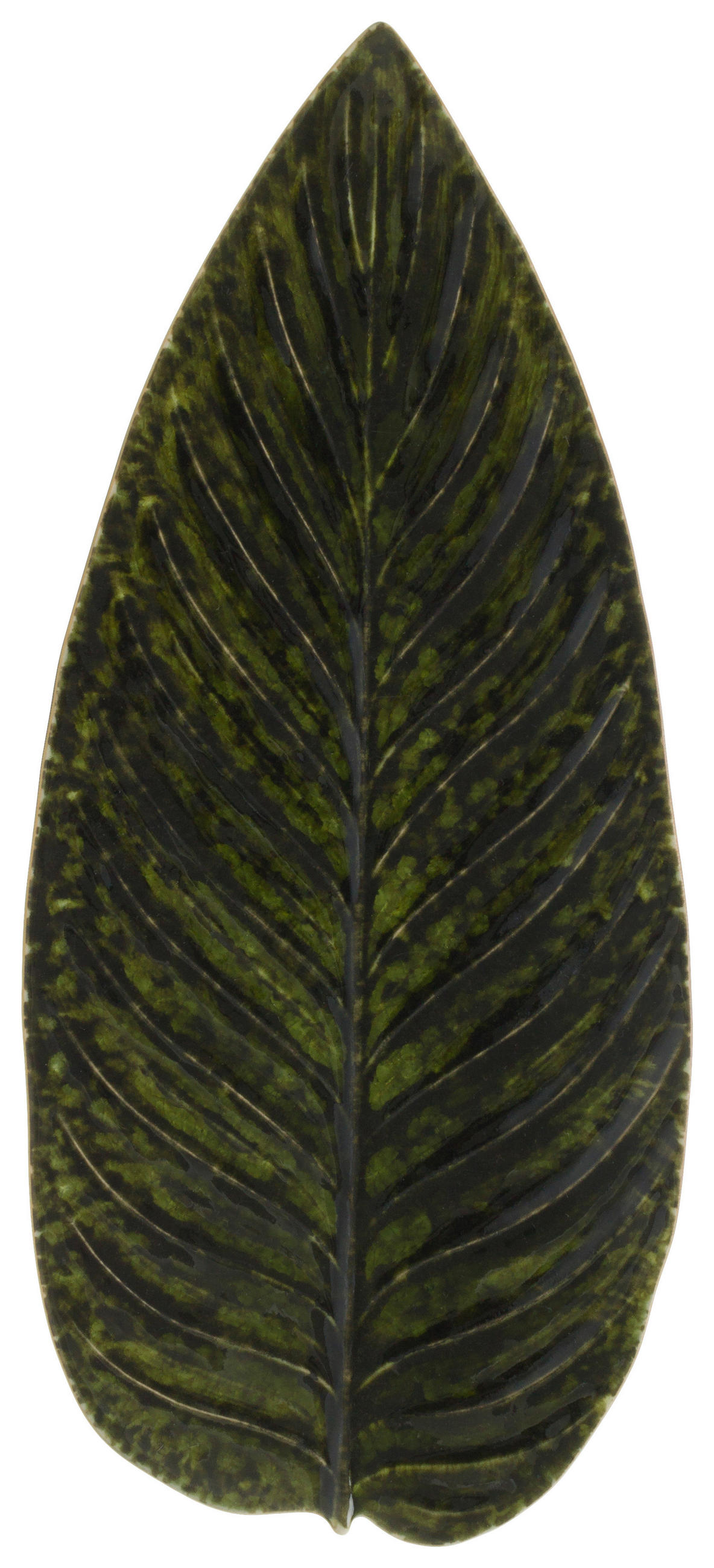 SCHALE RIVIERA   - Dunkelgrün, Basics, Keramik (40/4/17cm) - Costa Nova