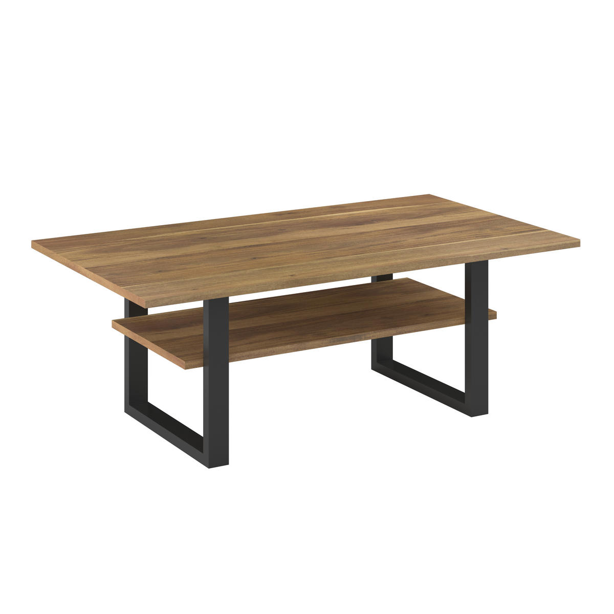 LOUNGETISCH Holz, Metall  - Akaziefarben, MODERN, Holz/Metall (115/46/65cm) - Ambia Garden