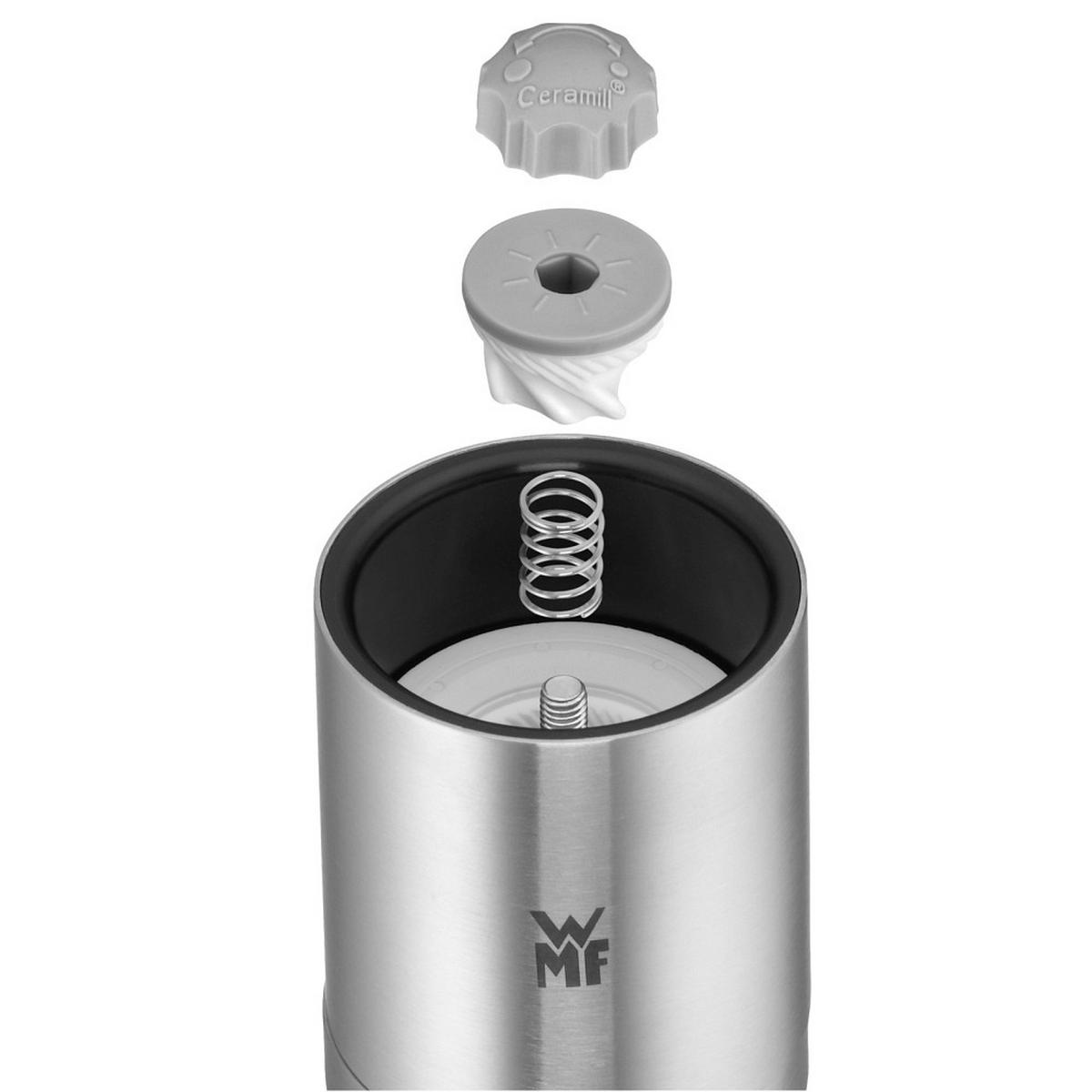 GEWÜRZMÜHLE 6/14 cm   - Edelstahlfarben, Design, Glas/Keramik (6/14cm) - WMF