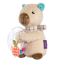RASSEL Capybara Clara  - Multicolor, Basics, Textil (12,5/5,5/5cm) - Fehn