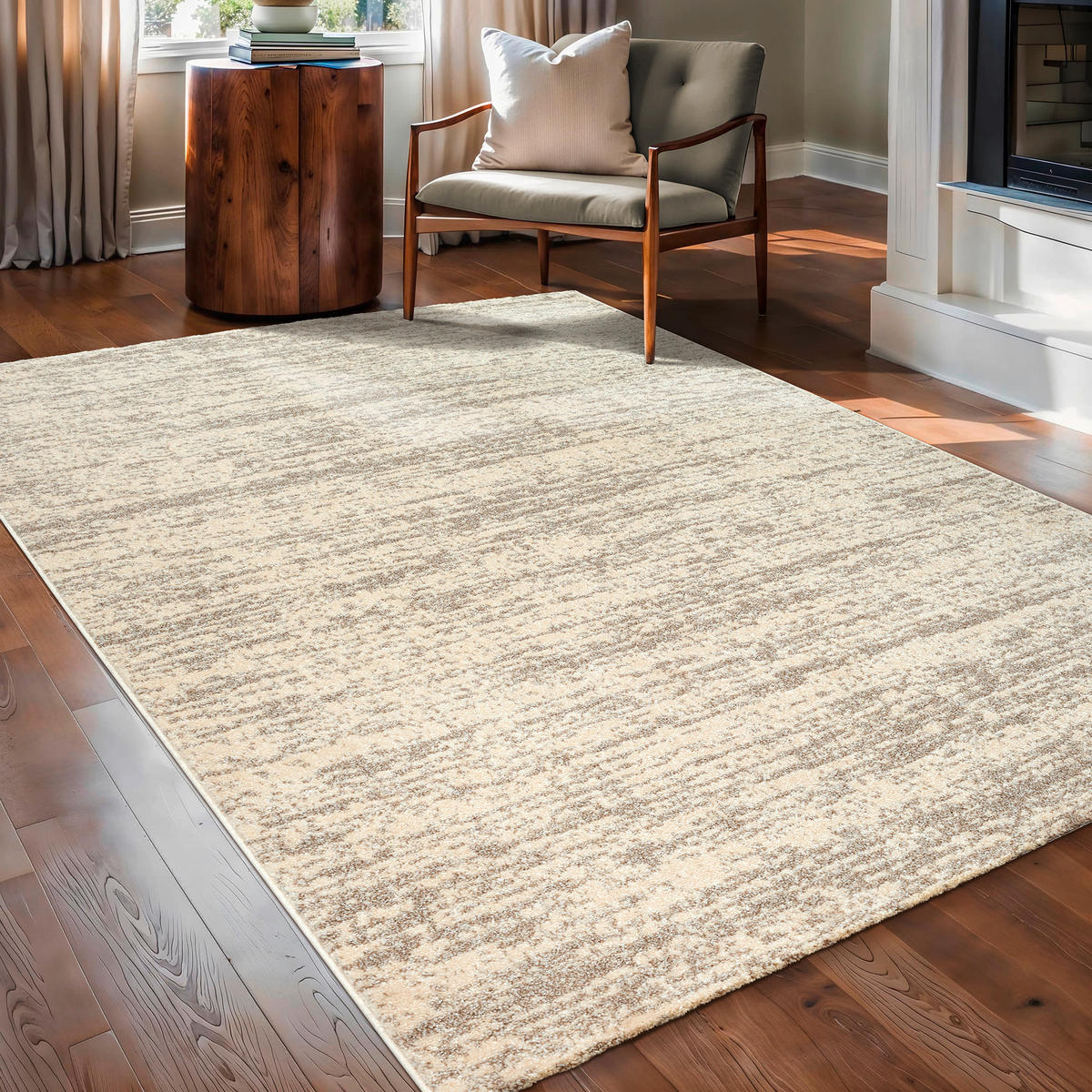 WEBTEPPICH 140/200 cm Oslo Creme  - Creme, Basics, Kunststoff/Textil (140/200cm) - Novel