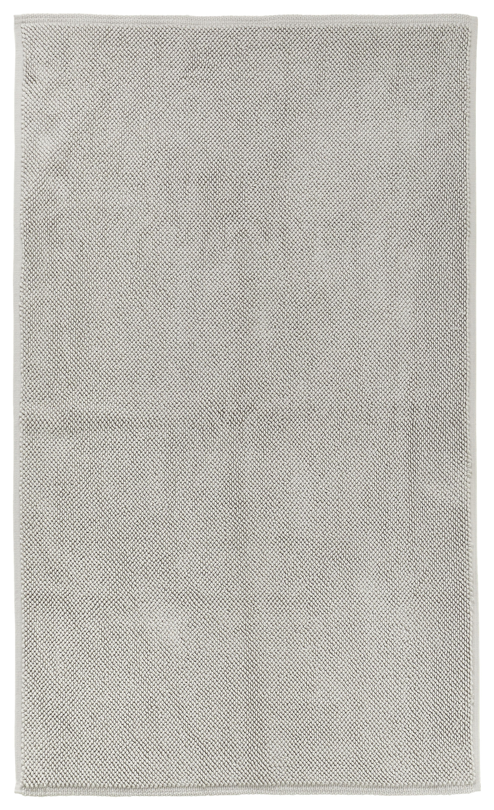 BADEMATTE Rocco 60/100 cm  - Silberfarben, KONVENTIONELL, Textil (60/100cm) - Bio:Vio