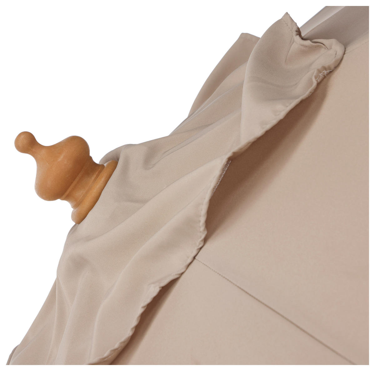 SONNENSCHIRM 300 cm  - Hellbraun, KONVENTIONELL (300/262/300cm) - Gardenson