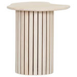 BEISTELLTISCH 40/40/45 cm Mangoholz massiv Eichefarben Freiform  - Eichefarben, Design, Holz (40/40/45cm) - Landscape