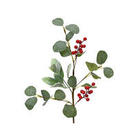 DEKOZWEIG - Rot/Grün (50,00/10,00/3,00cm)