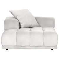 SOFFMODUL i flatväv vit  - vit/svart, Klassisk, textil/plast (125/66/155cm) - Best Price
