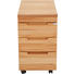 ANSTELLCONTAINER - Buchefarben, KONVENTIONELL, Holz (42/72/80cm)