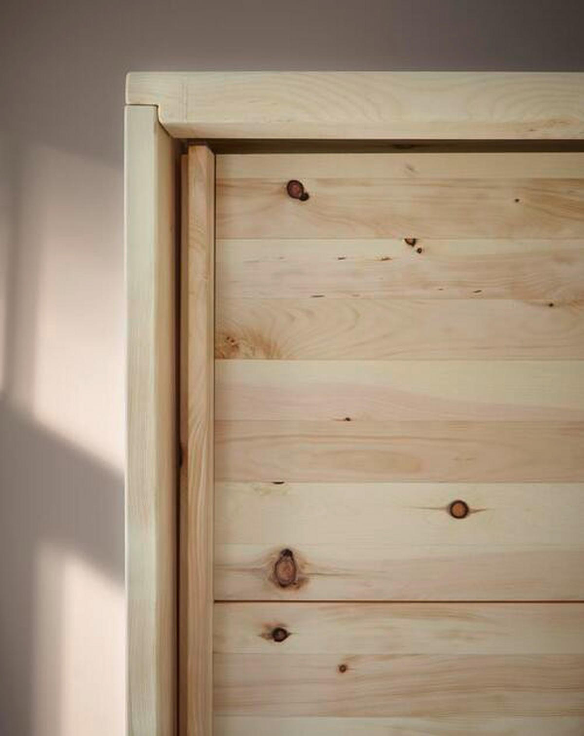 SCHWEBETÜRENSCHRANK in Weiss, Zirbelkieferfarben  - Weiss/Zirbelkieferfarben, Natur, Glas/Holz (300/225/65cm) - Valnatura