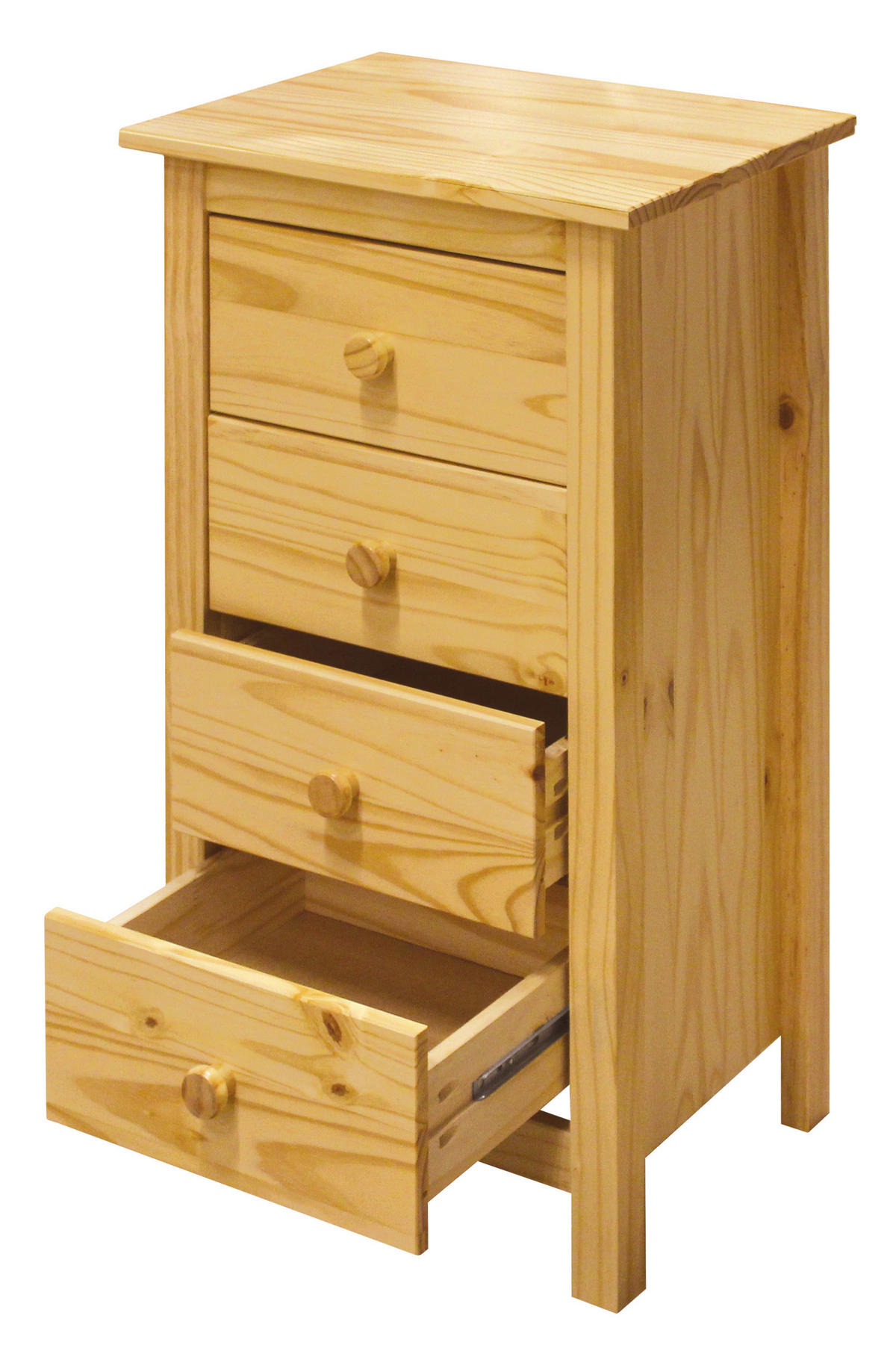 KOMMODE  in 46/80/35 cm  - Naturfarben, Natur, Holz (46/80/35cm) - Livetastic