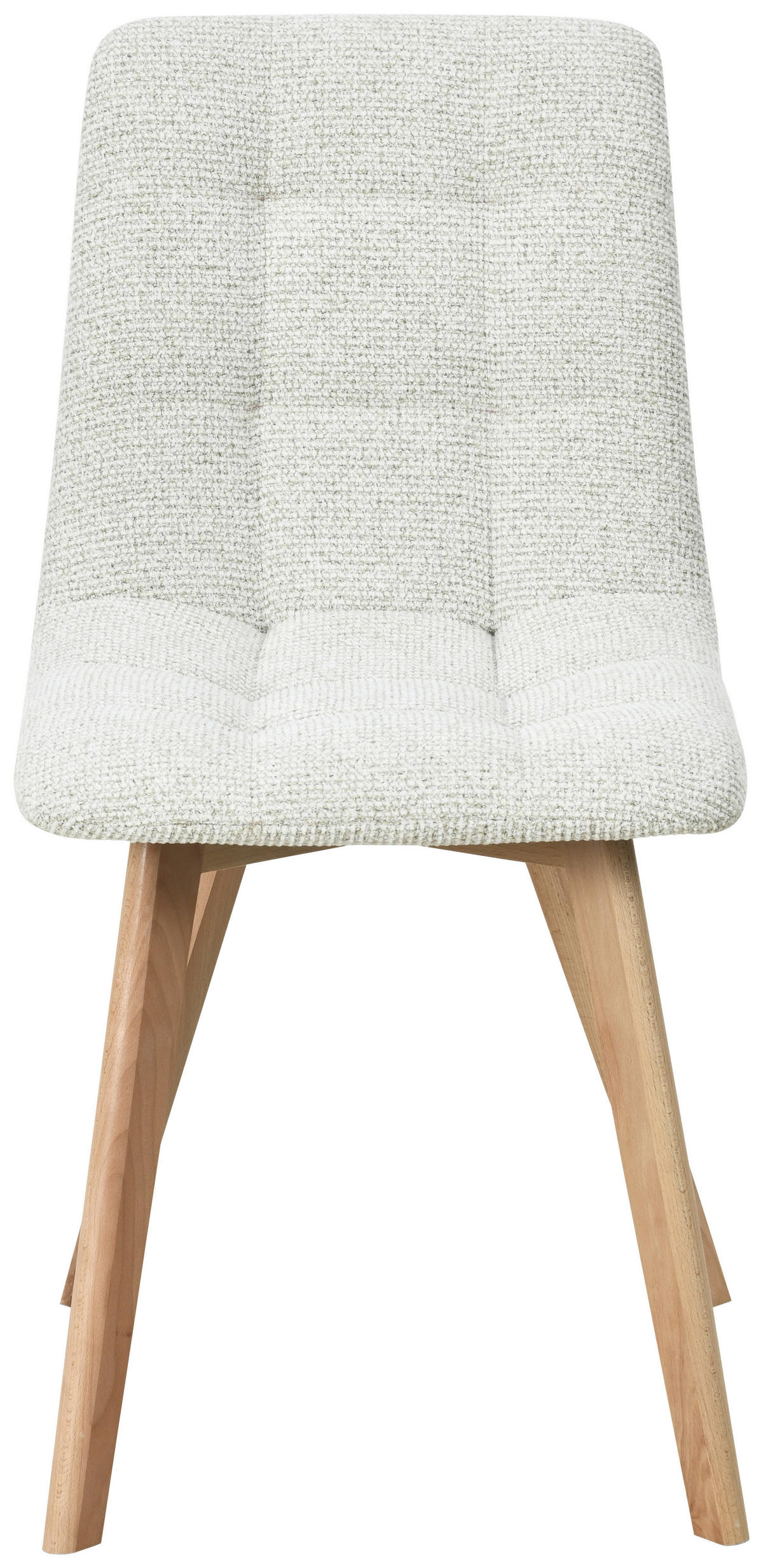 STUHL  Stoffauswahl Leinenoptik  - Beige/Naturfarben, Design, Holz/Textil (45/89/53cm) - Carryhome