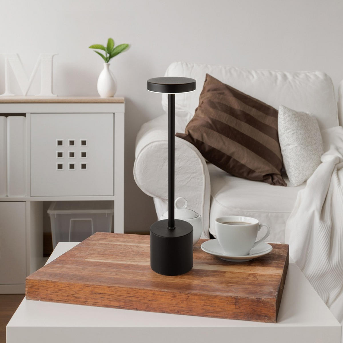 PORTABEL LAMPA POLINA 8/34 cm   - svart, Basics, metall/plast (8/34cm)