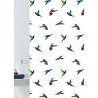DUSCHVORHANG Freedom 180/200 cm  - Multicolor, Basics, Kunststoff (180/200cm) - Grund