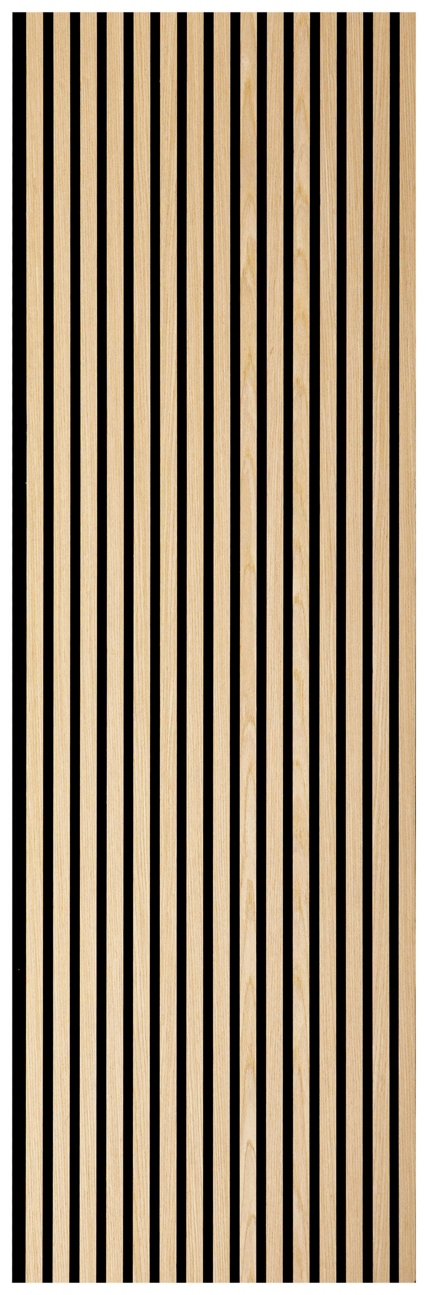 AKUSTIKPANEEL Echtholz Eiche hell Sonido Elements 56/244/1.8 cm  - Eiche Bianco/Eichefarben, Basics, Holz/Holzwerkstoff (56/244/1.8cm) - Novel