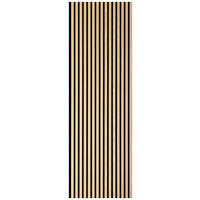 AKUSTIKPANEEL Echtholz Eiche hell Sonido Elements 56/244/1.8 cm  - Eiche Bianco/Eichefarben, Basics, Holz/Holzwerkstoff (56/244/1.8cm) - Novel