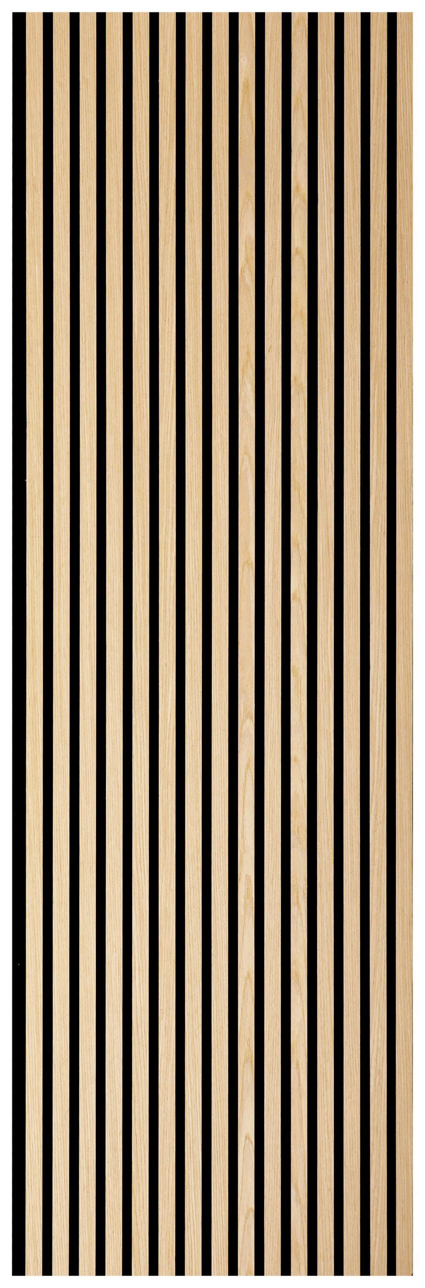 AKUSTIKPANEEL Echtholz Eiche hell Sonido Elements 56/244/1.8 cm  - Eiche Bianco/Eichefarben, Basics, Holz/Holzwerkstoff (56/244/1.8cm) - Novel