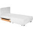 SCHLAFSESSEL Webstoff Hellgrau - Chromfarben/Hellgrau, Design, Textil/Metall (94/86/83cm) - NOVEL