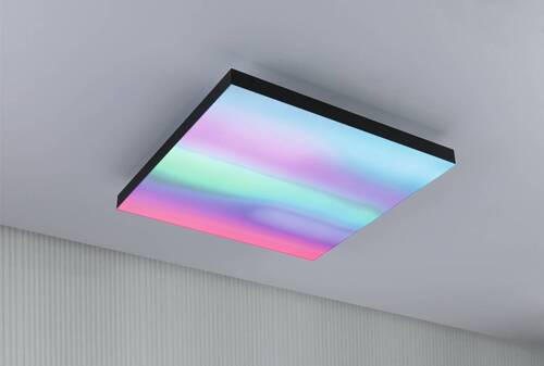 LED-PANEEL 45/45/6,4 cm   - Schwarz, Basics, Metall (45/45/6,4cm) - Paulmann