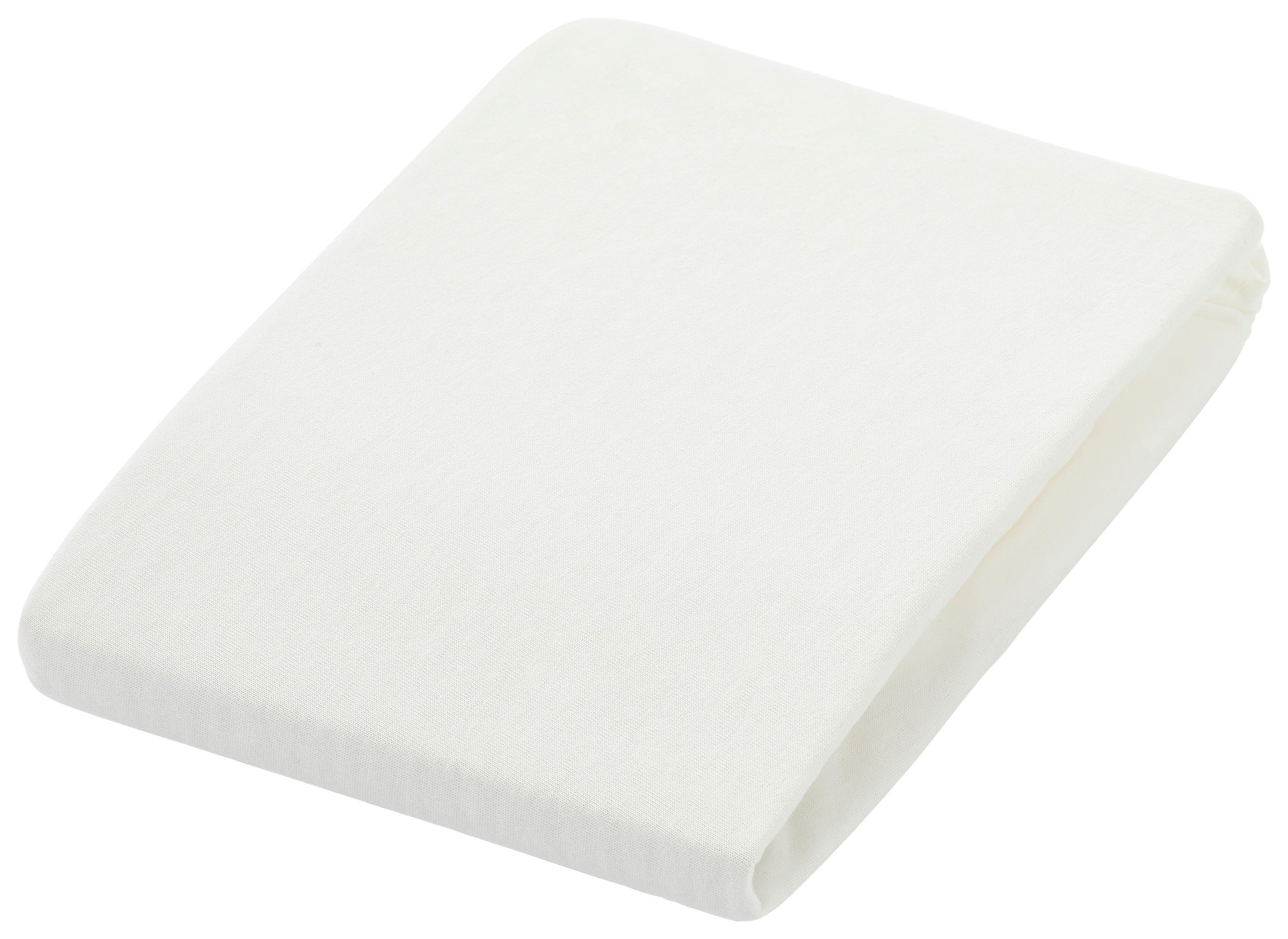 DĚTSKÉ ELASTICKÉ PROSTĚRADLO 60-70/120-140 cm  - krémová, Basics, textil (60-70/120-140cm) - Patinio