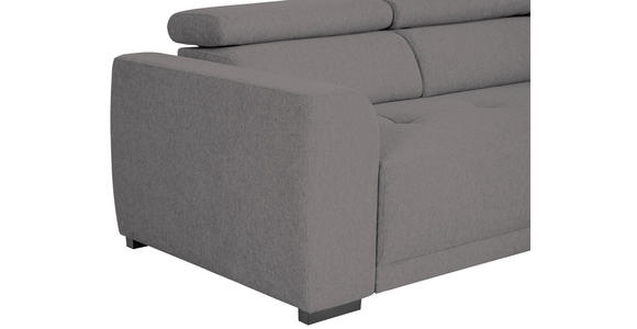 ECKSOFA Anthrazit Struktur - Anthrazit/Schwarz, Design, Kunststoff/Textil (205/284cm) - Xora