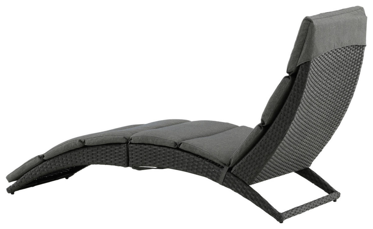 SOLSÄNG   64/84/158 cm  - svart, Klassisk, plast (64/84/158cm) - Gardenson
