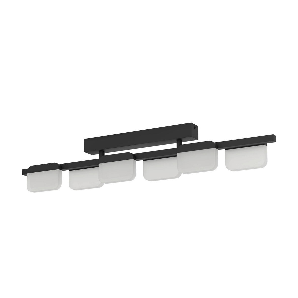 TAKLAMPA Ervidal 4,5 W 93/6/16 cm  - svart, Design, metall/plast (93/6/16cm) - Eglo