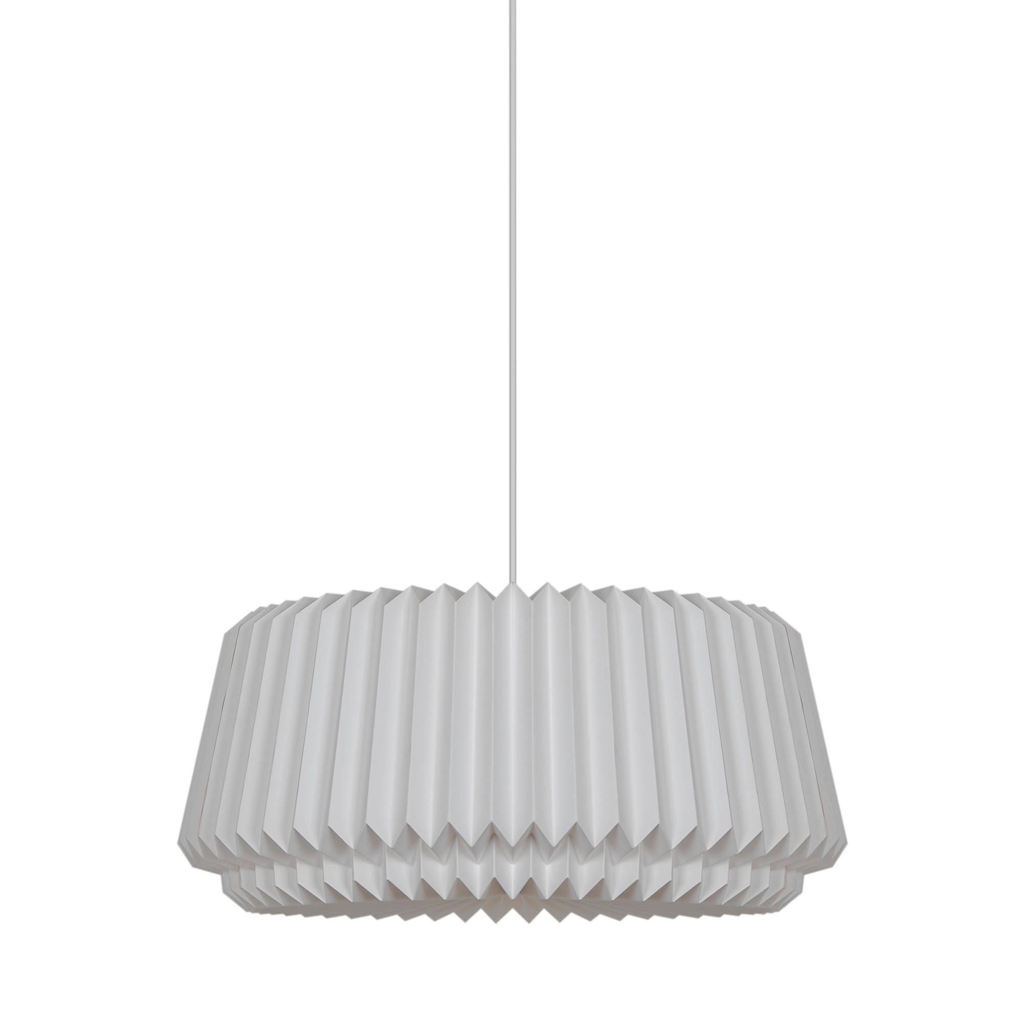 HÄNGELEUCHTE Belloy 50/22 cm  - Weiß, Design, Papier (50/22cm) - Nordlux