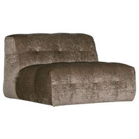 FÅTÖLJ i trä, textil ljusbrun  - ljusbrun, Klassisk, trä/textil (120/78/112cm) - Novel