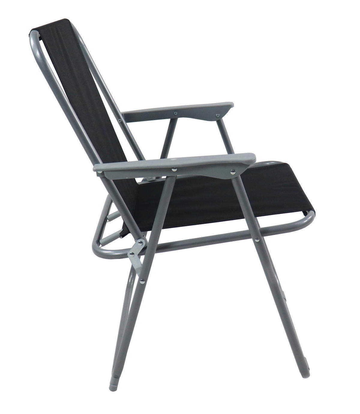 GARTENTISCHGRUPPE   - Schwarz, Modern, Glas/Kunststoff (75/70/75cm) - MID.YOU
