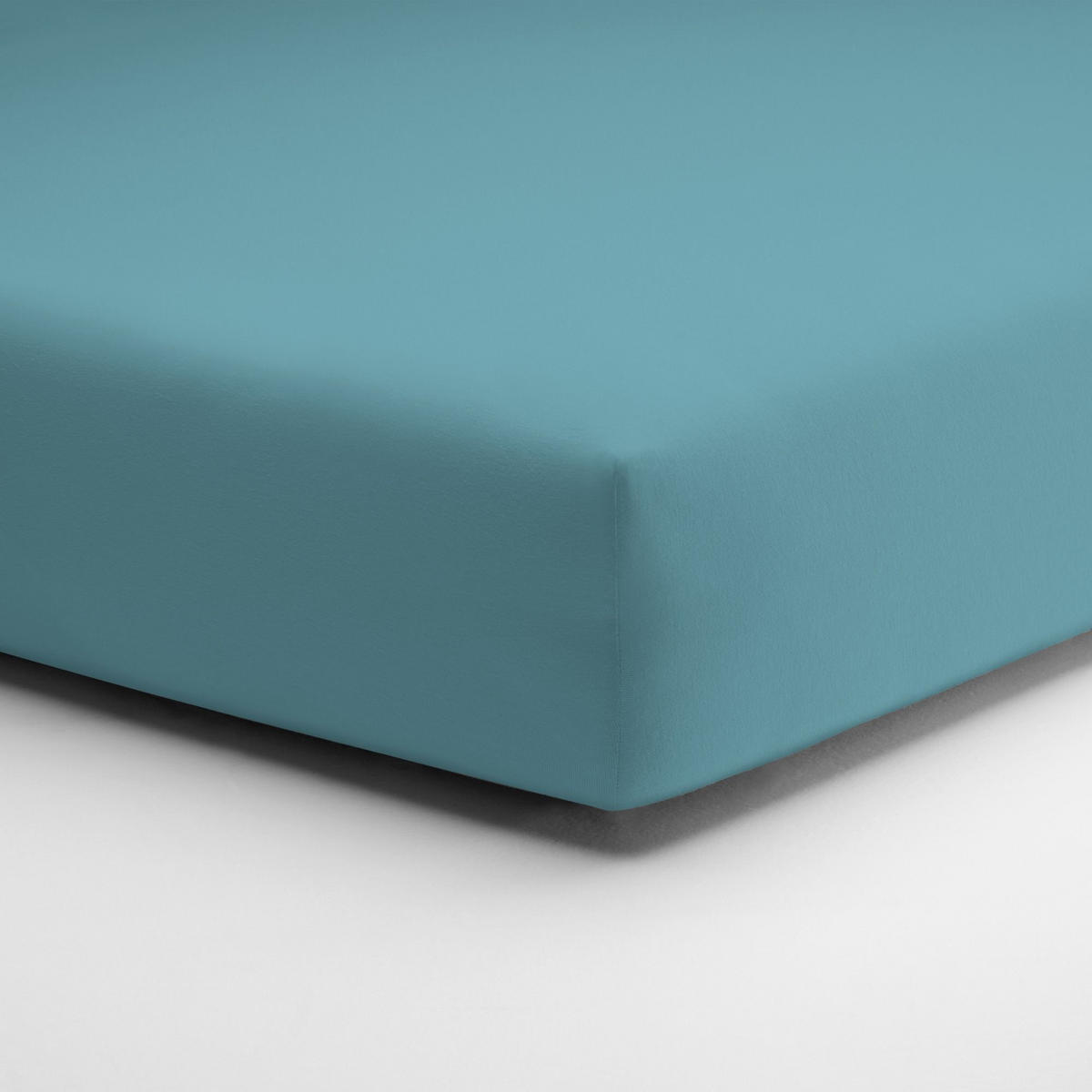 PLAHTA S GUMICOM 150/200 cm  BASIC  - tirkizna/plava, Basics, tekstil (150/200cm) - Schlafgut