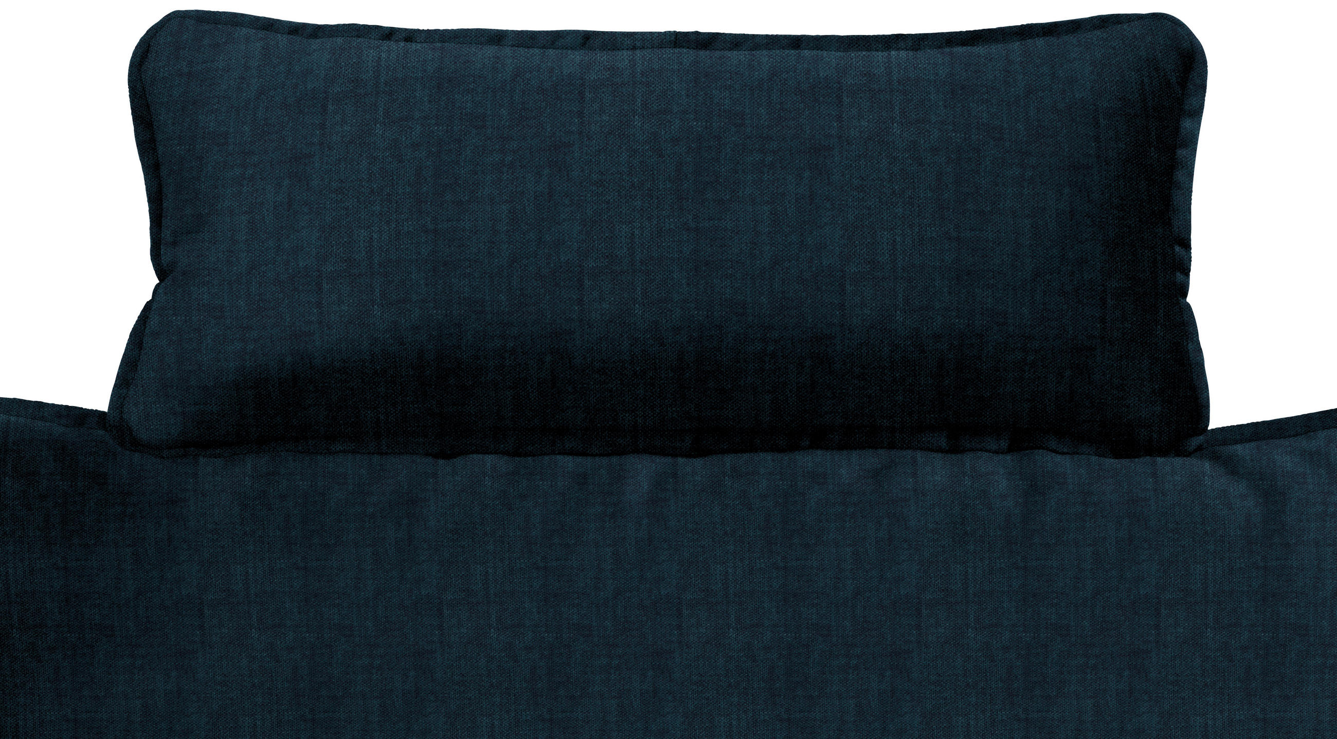 KOPFSTÜTZE in Flachgewebe - Dunkelblau, Design, Textil (57/25/15cm) - Hom`in